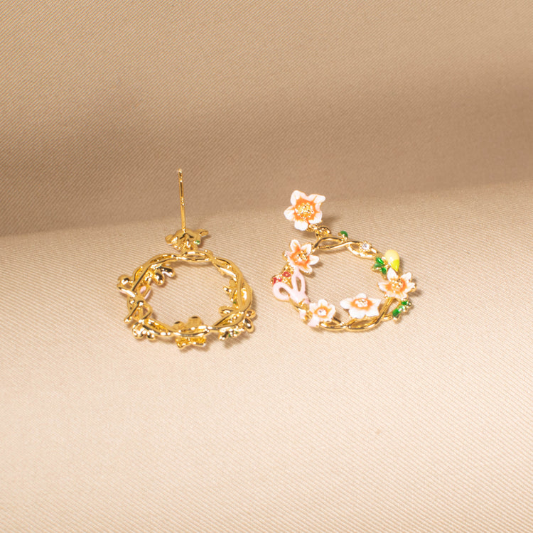 Spring Fling Floral Earrings