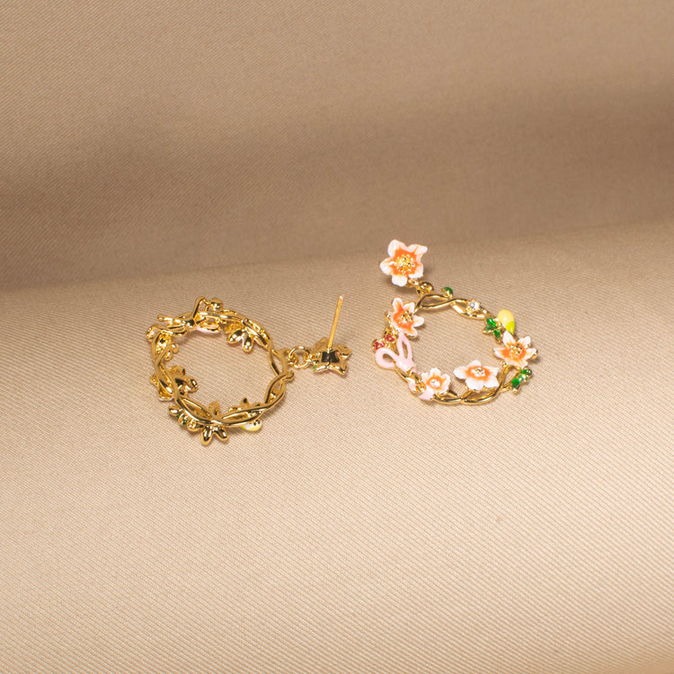 Spring Fling Floral Earrings