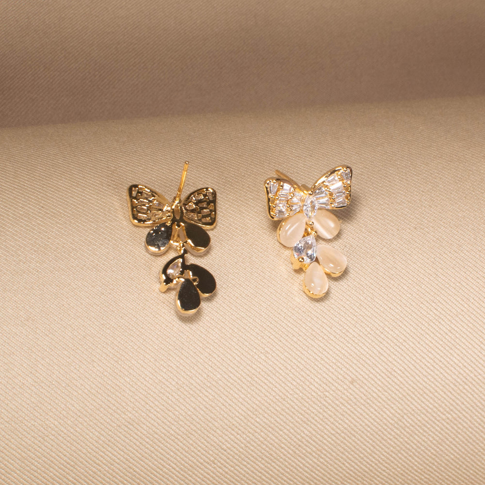 Sweet Ribbon Drop Earrings