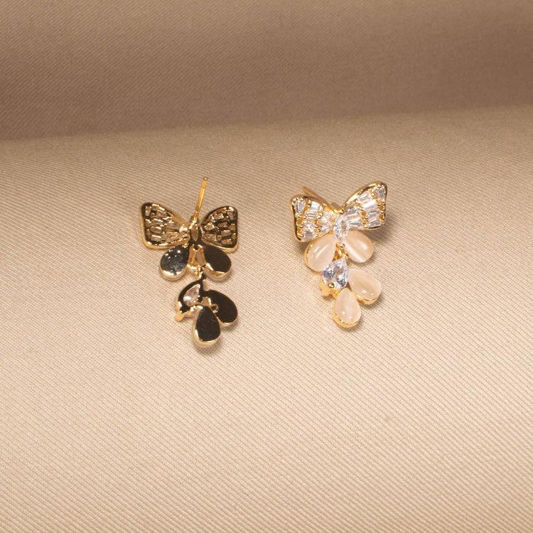 Sweet Ribbon Drop Earrings