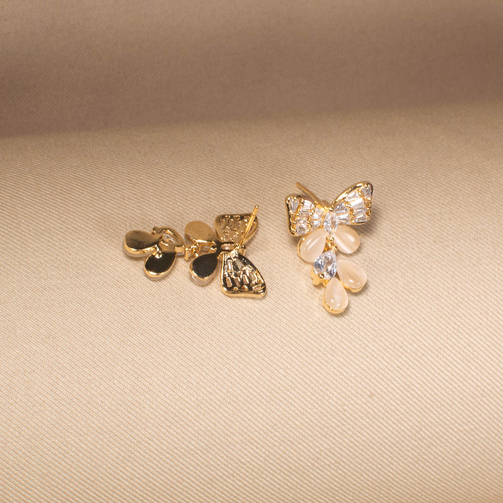 Sweet Ribbon Drop Earrings