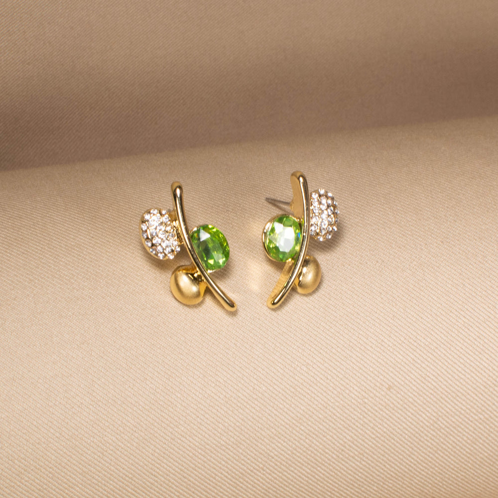 Olive Orbit Pendant Set