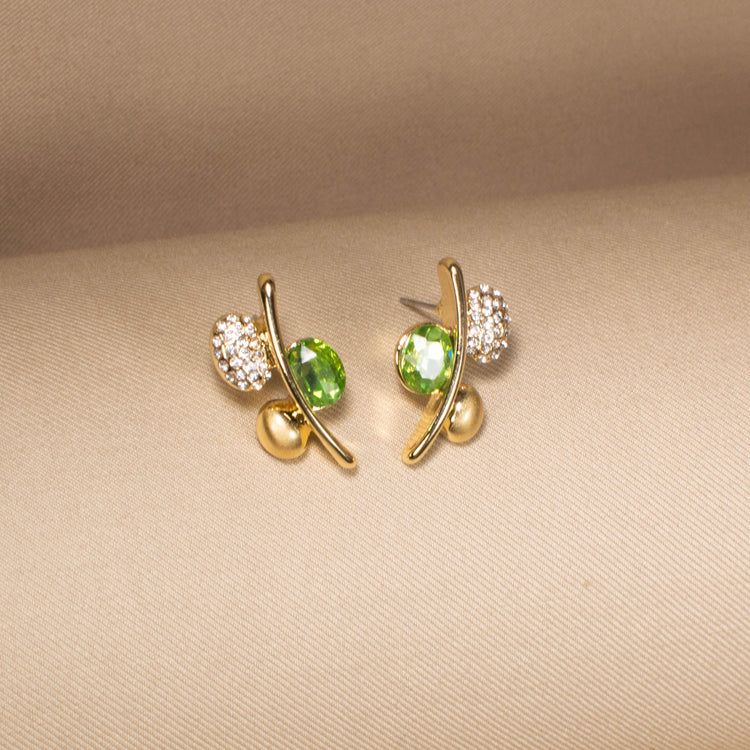 Olive Orbit Pendant Set