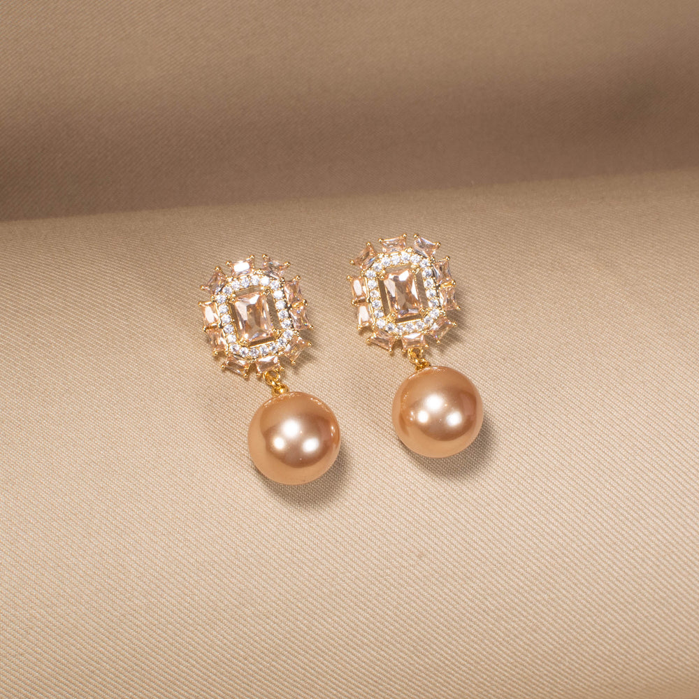 Sunset Glamour Drop Earrings