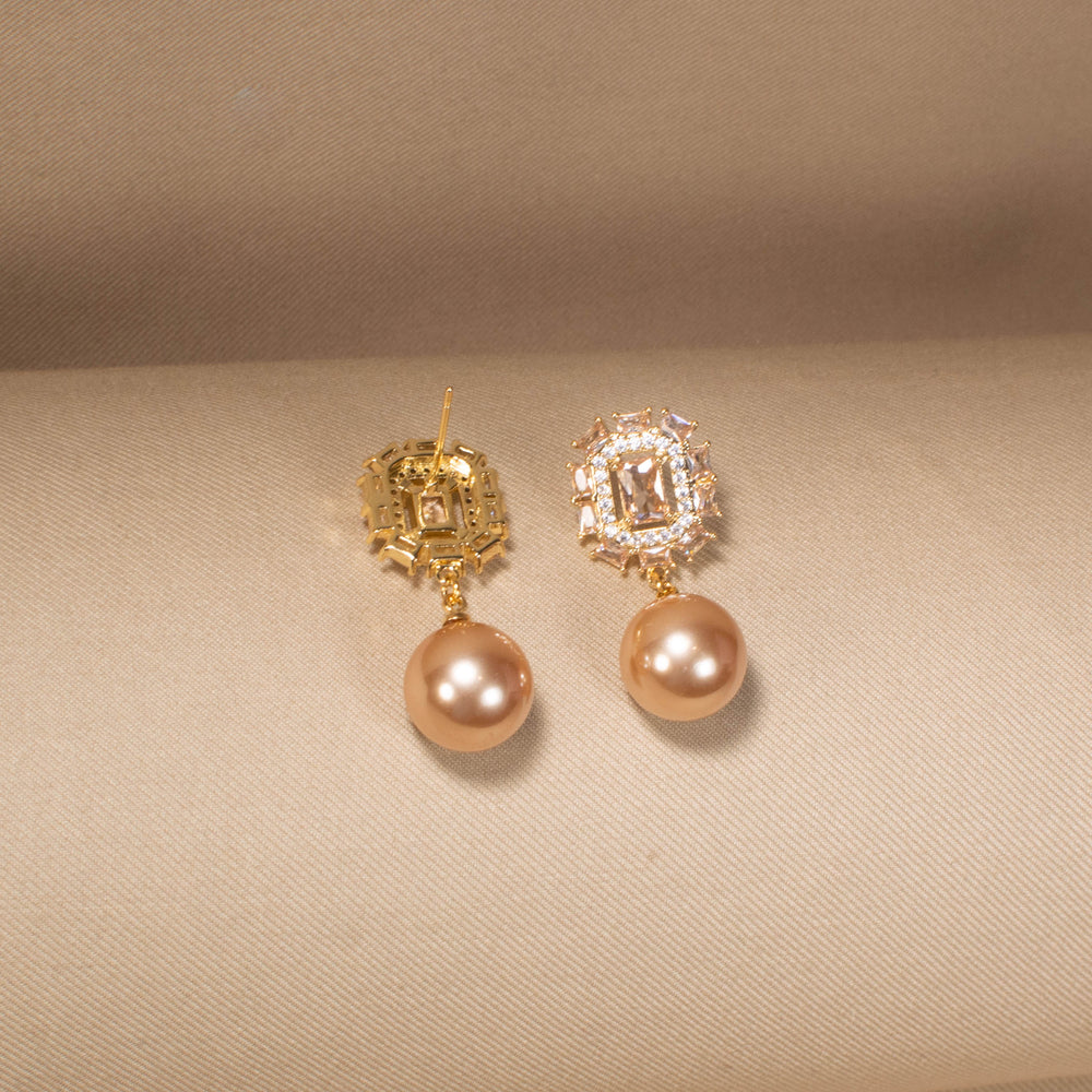 Sunset Glamour Drop Earrings