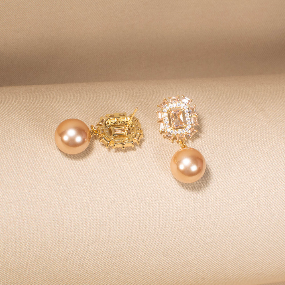 Sunset Glamour Drop Earrings