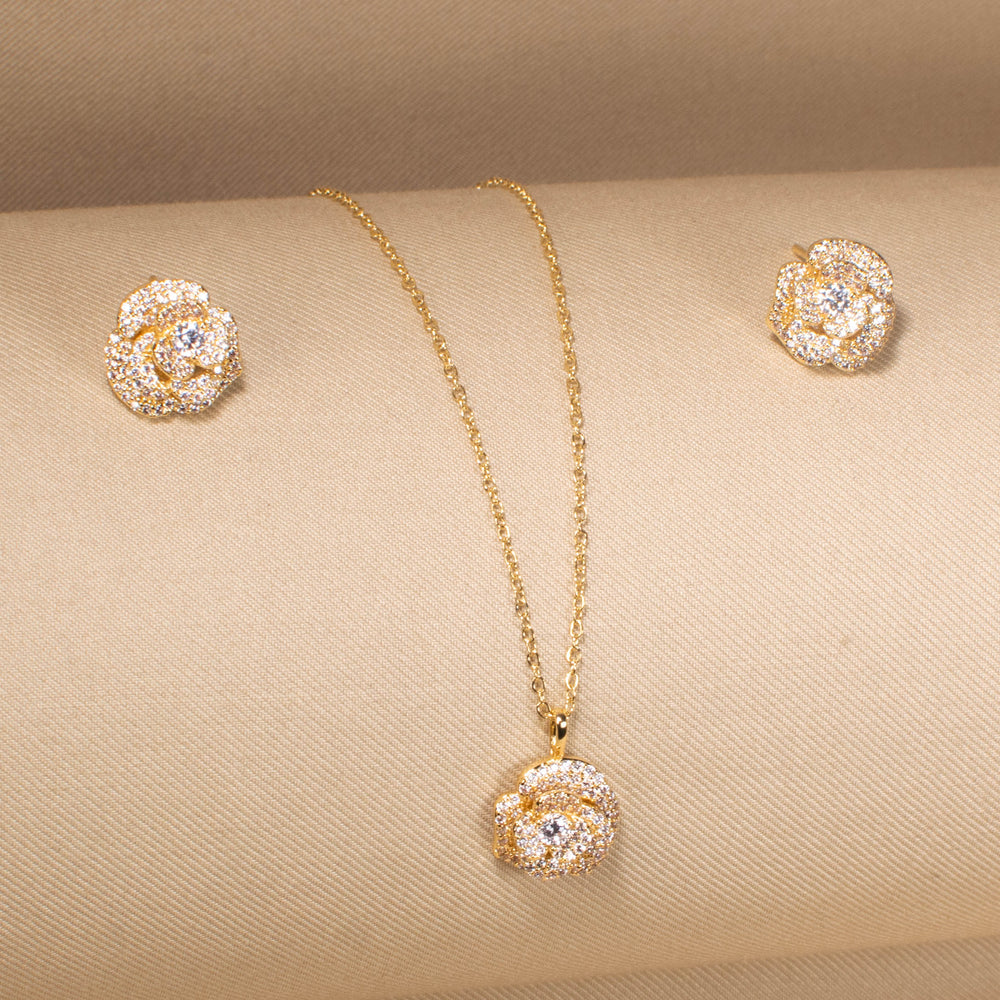 Aurelia Gold Blossom Set