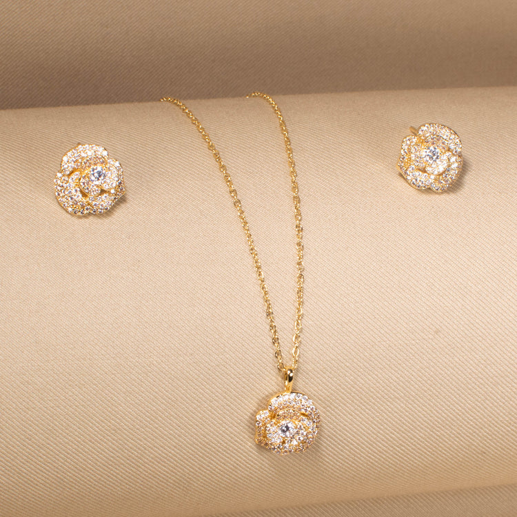 Aurelia Gold Blossom Set