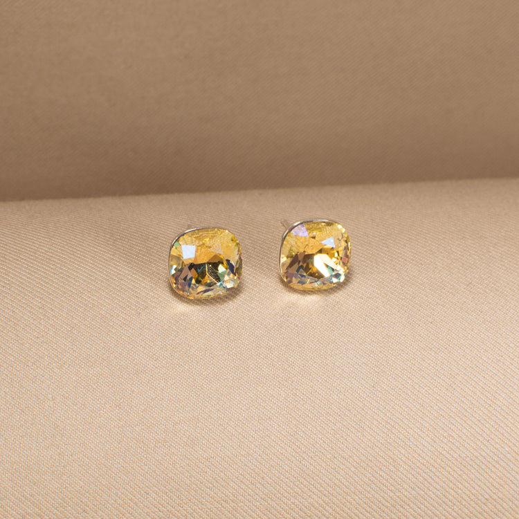 Golden Glow Cushion Studs