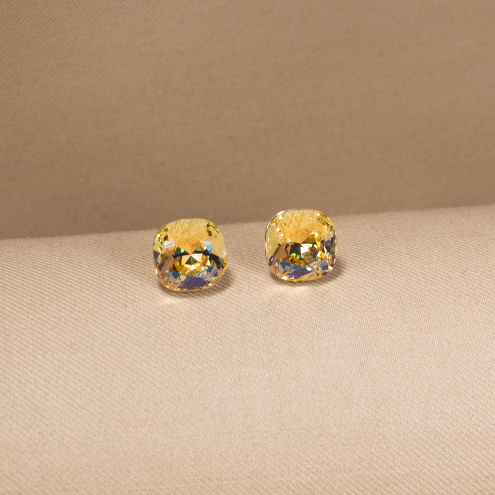 Golden Glow Cushion Studs