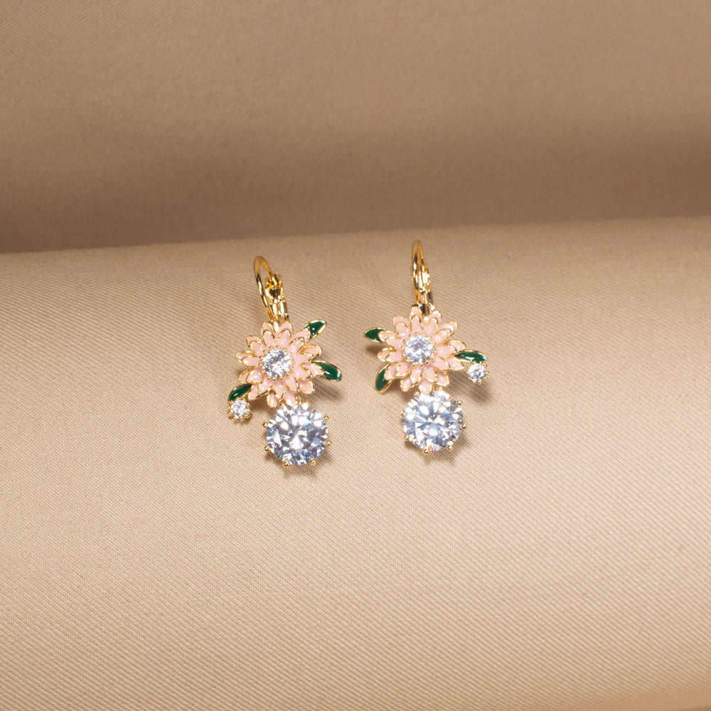 Peachy Bloom Earrings