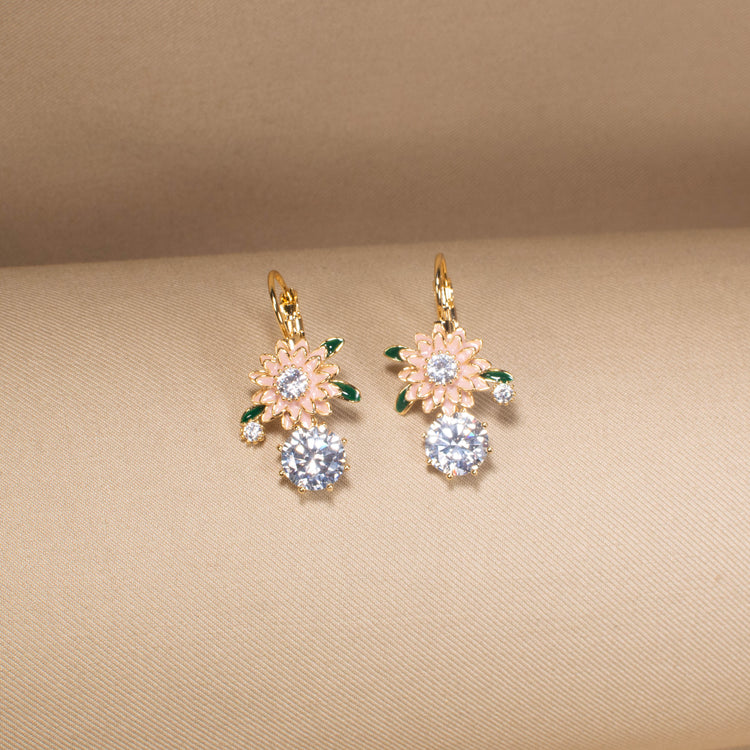 Peachy Bloom Earrings