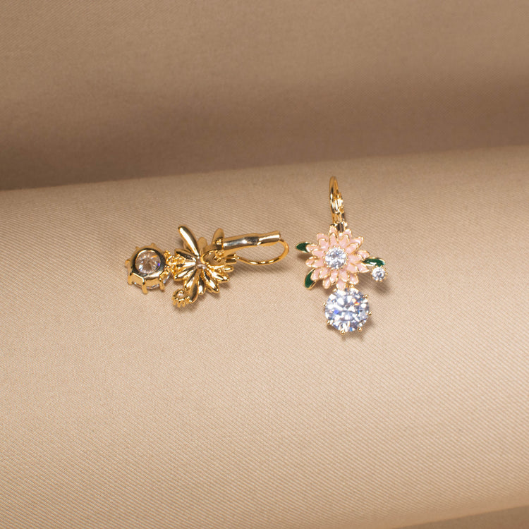Peachy Bloom Earrings