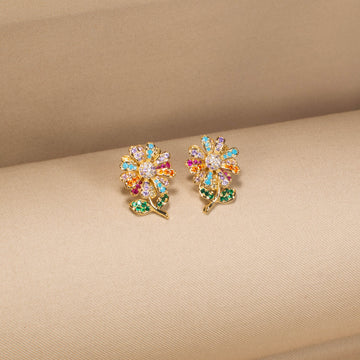 The Polly Pastel Blossom Earrings