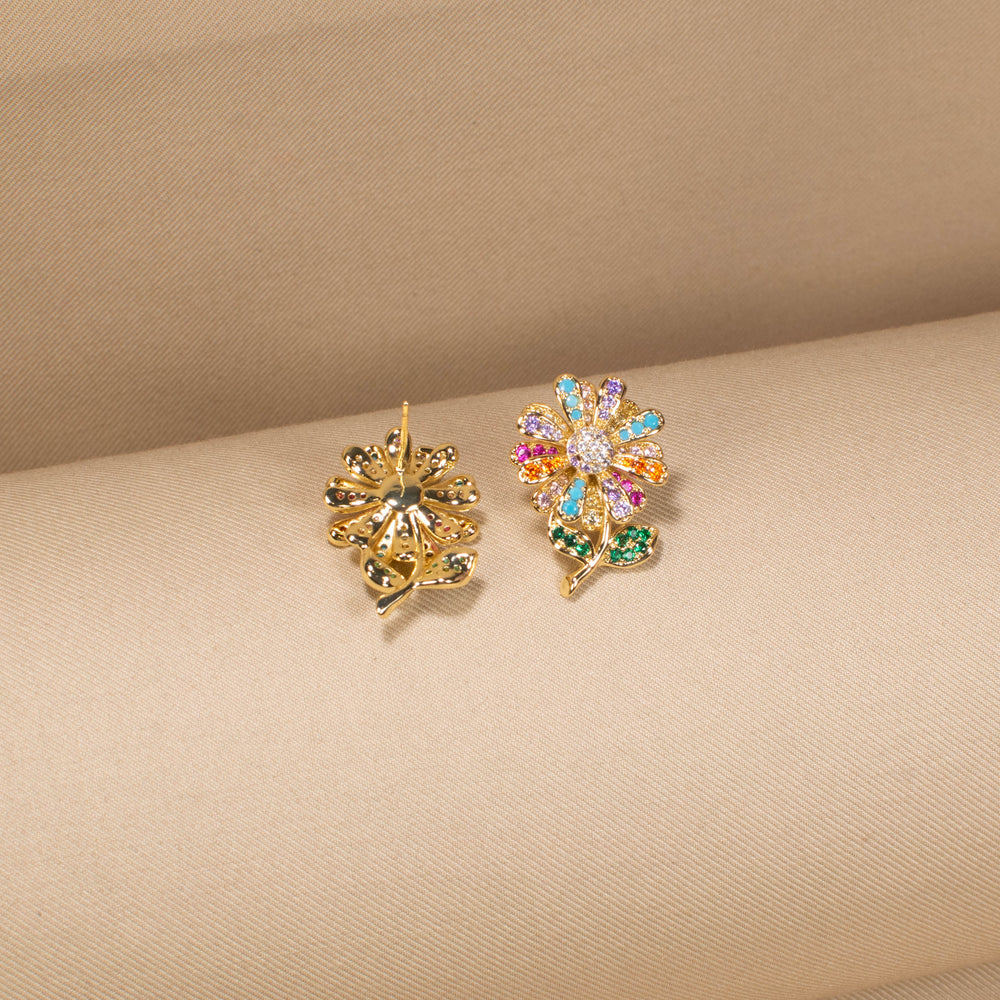 The Polly Pastel Blossom Earrings