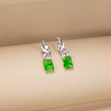Verde Winged Elegance Earrings