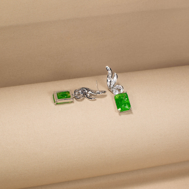 Verde Winged Elegance Earrings