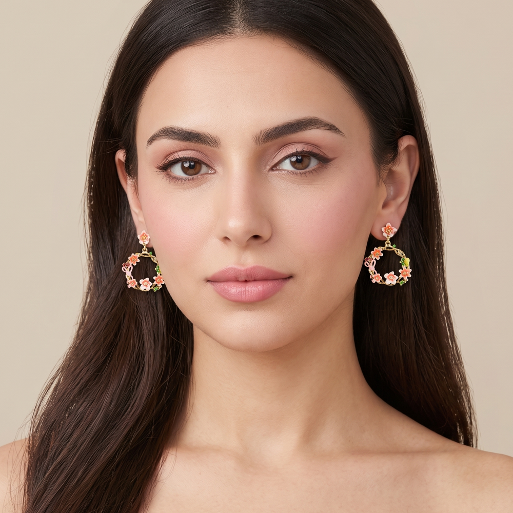 Spring Fling Floral Earrings