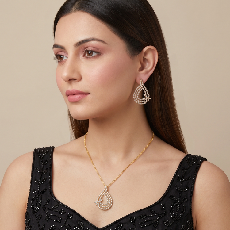 Ethereal Pulse Pendant Set