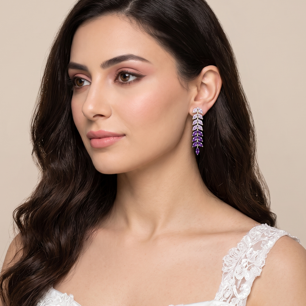 Twilight Wisteria Earrings