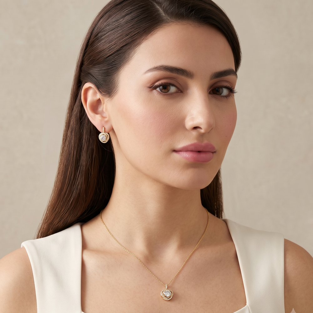 Tangled in Love Pendant Set