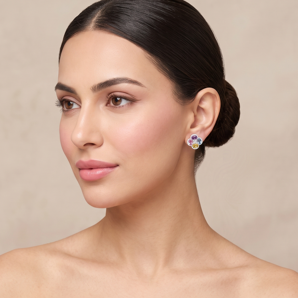 The Evelyn Multicolor Studs