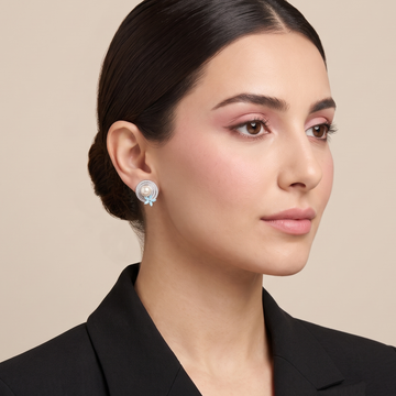The Primrose Pearl Hat Studs