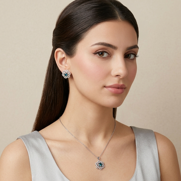 Tidal Ripple Pendant Set