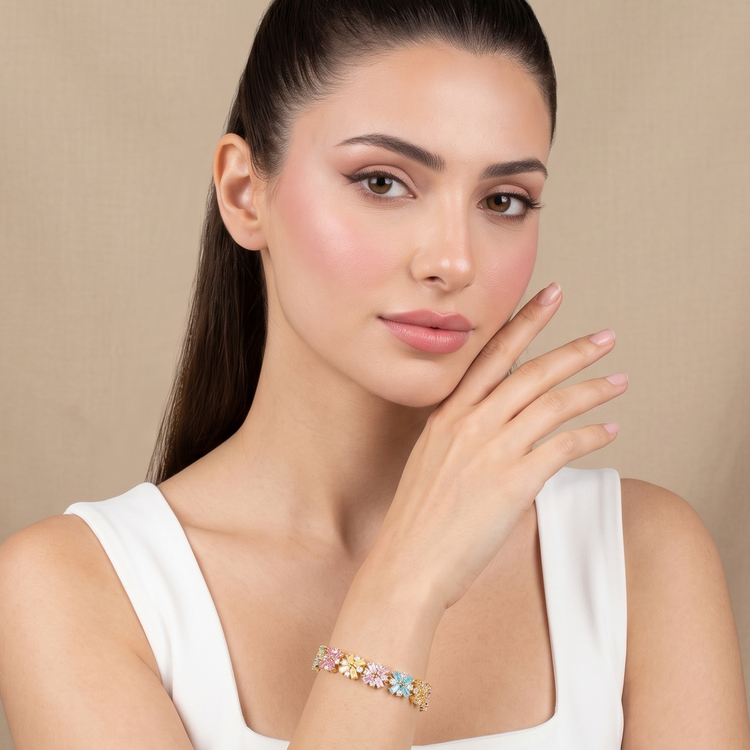 Pastel Pop Garden Bracelet