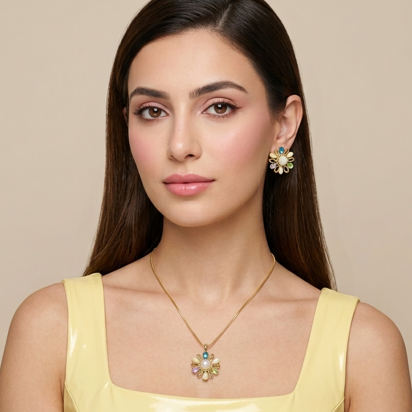 Springtime Medley Pendant Set