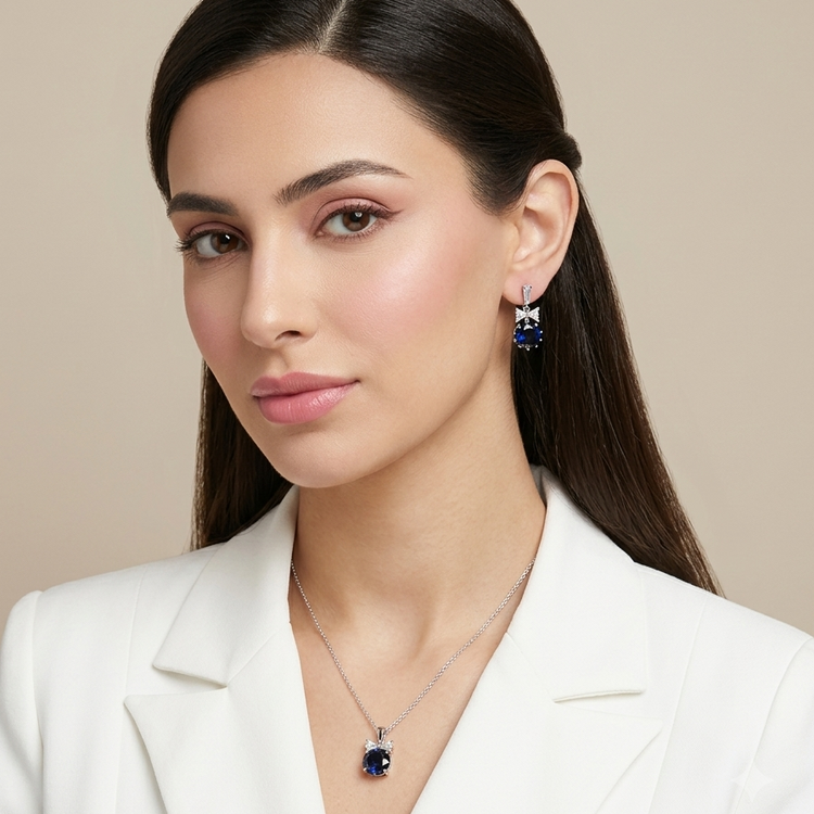 Royal Knot Pendant Set