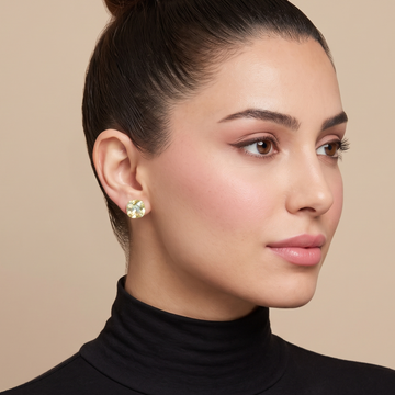 Golden Glow Cushion Studs