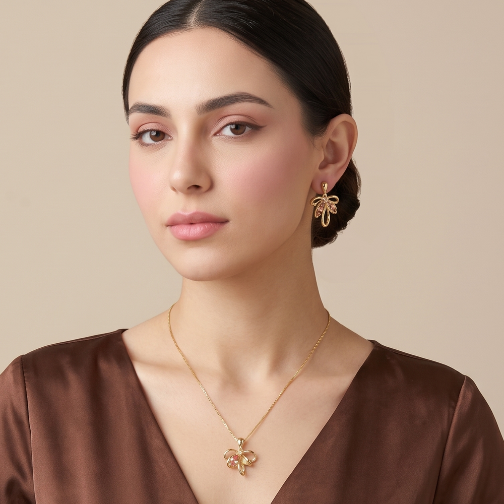 Georgina Bow Sparkle Set