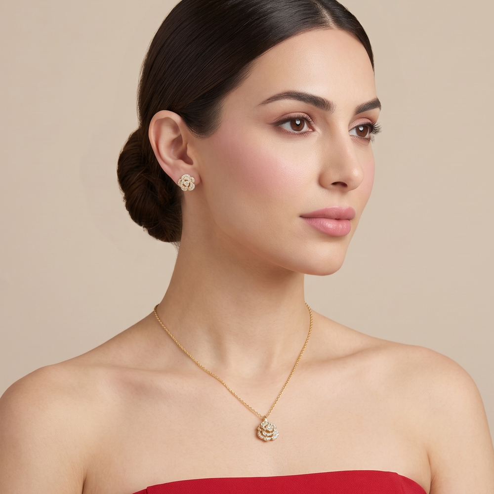 Aurelia Gold Blossom Set