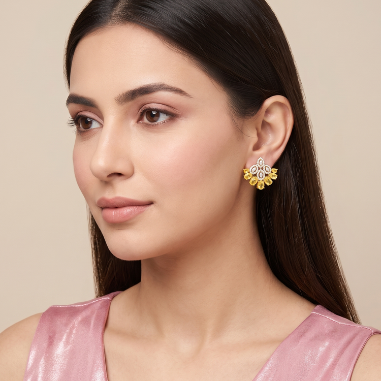 The Marigold Radiance Earrings