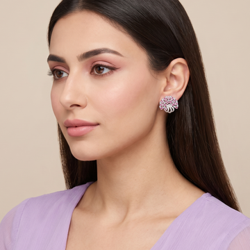 Pop Art Peafowl Earrings