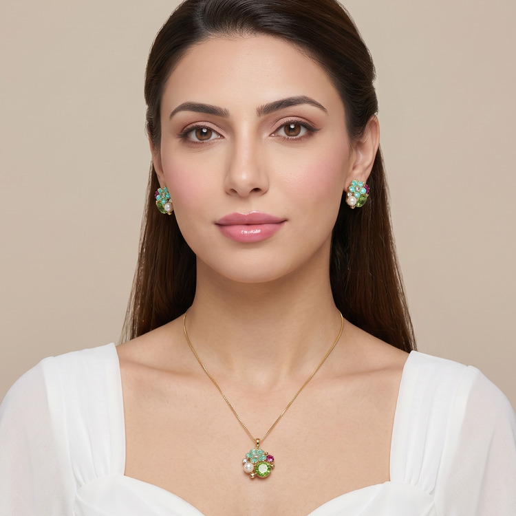 Garden Party Pendant Set