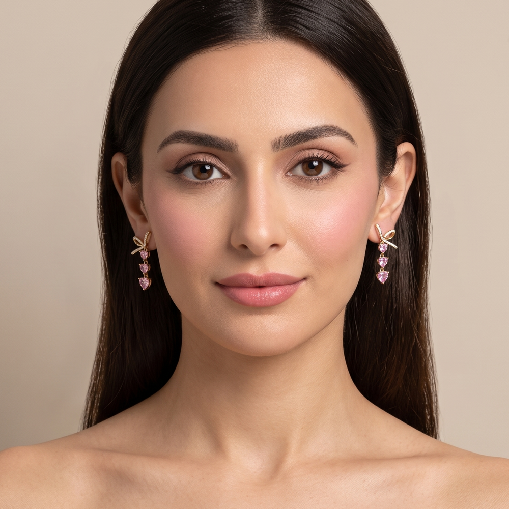 Pink Promise Bow Drops