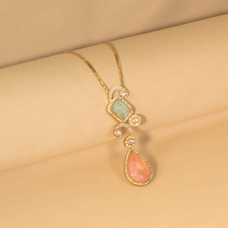 Aarvika Pendant Set - Pratha Collection