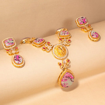 Adira Statement Necklace Set