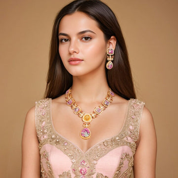 Adira Statement Necklace Set
