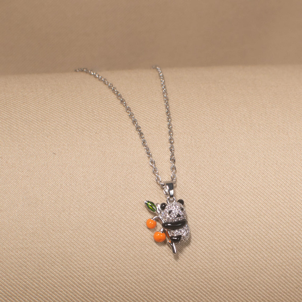Adorable Panda Pendant Set