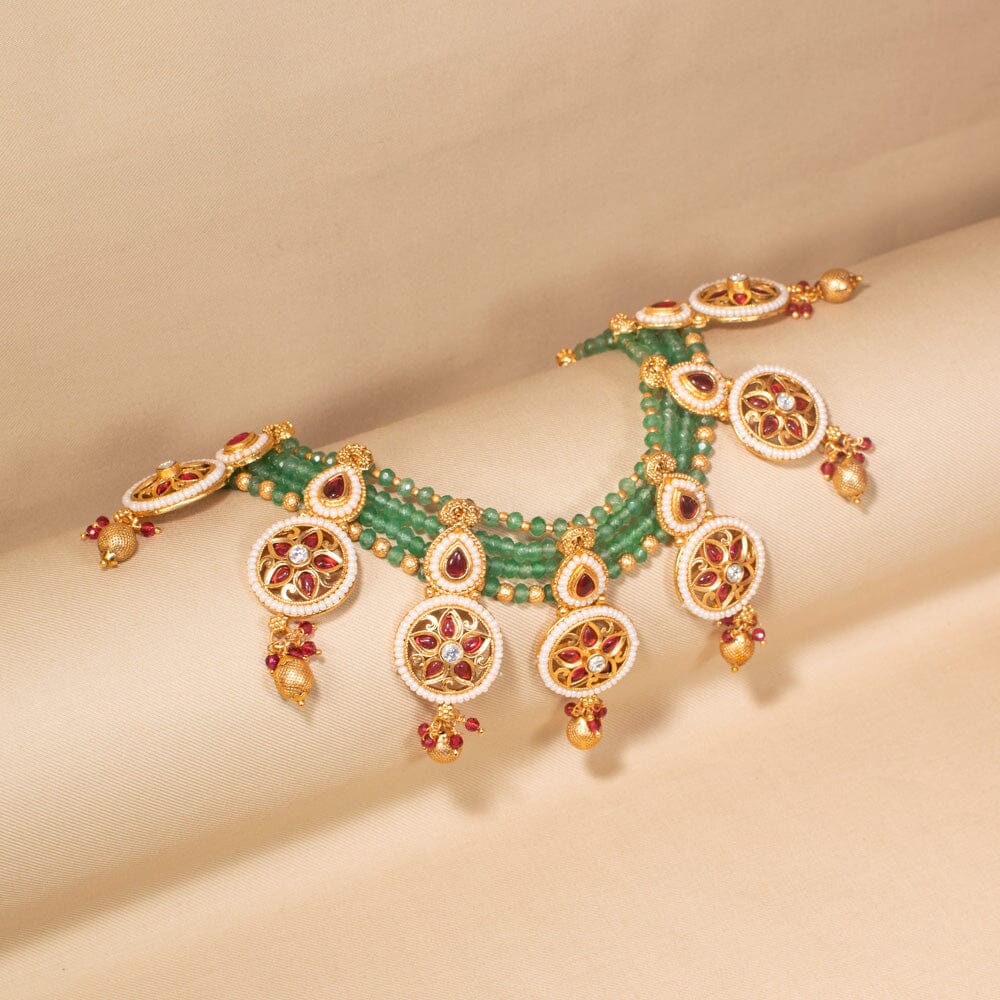 Aishwarya Premium Necklace Set-Sparsh Collection