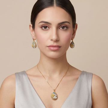 Alice Teardrop Pendant Set