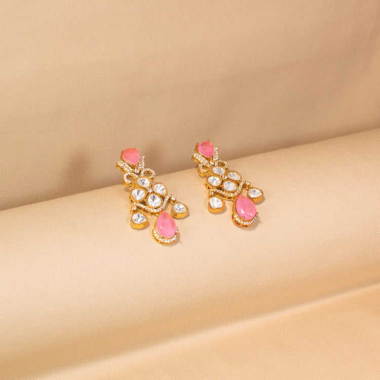 Amaria Pink Necklace Set