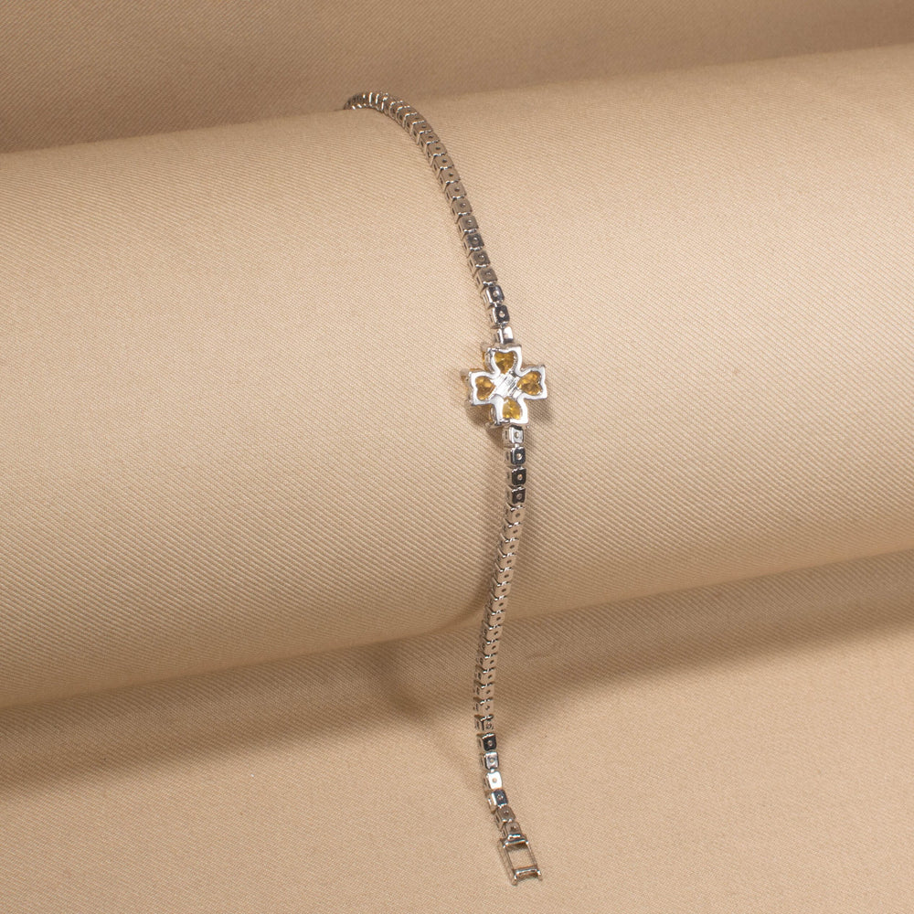 Amber Lucky Charm Bracelet