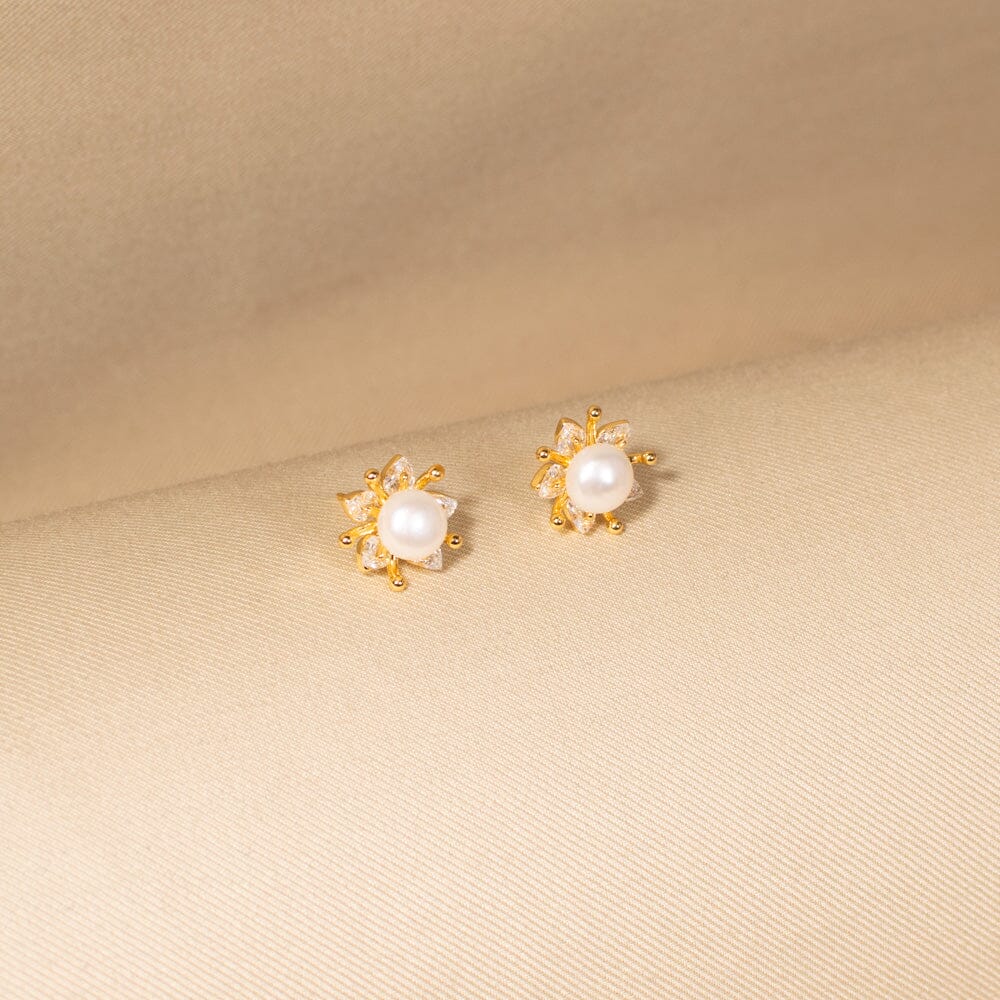 Amelie Studs - Freshwater Pearl Collection