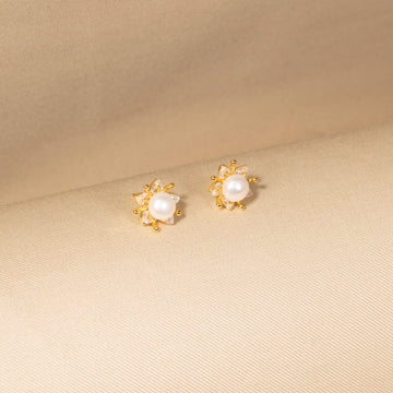 Amelie Studs - Freshwater Pearl Collection