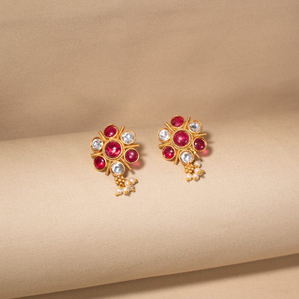 Ametra Choker Set - Red