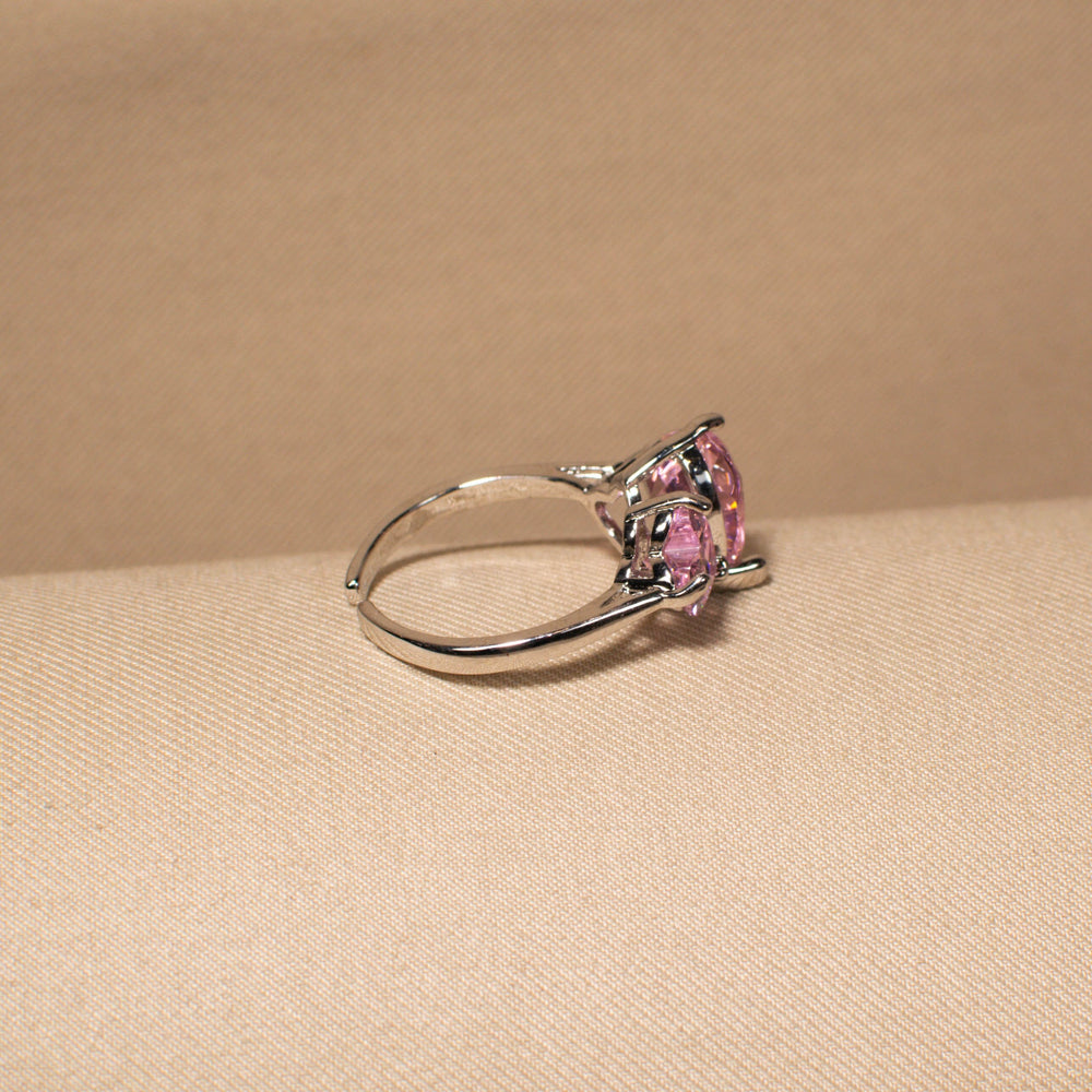Amour Duo Ring - Pink